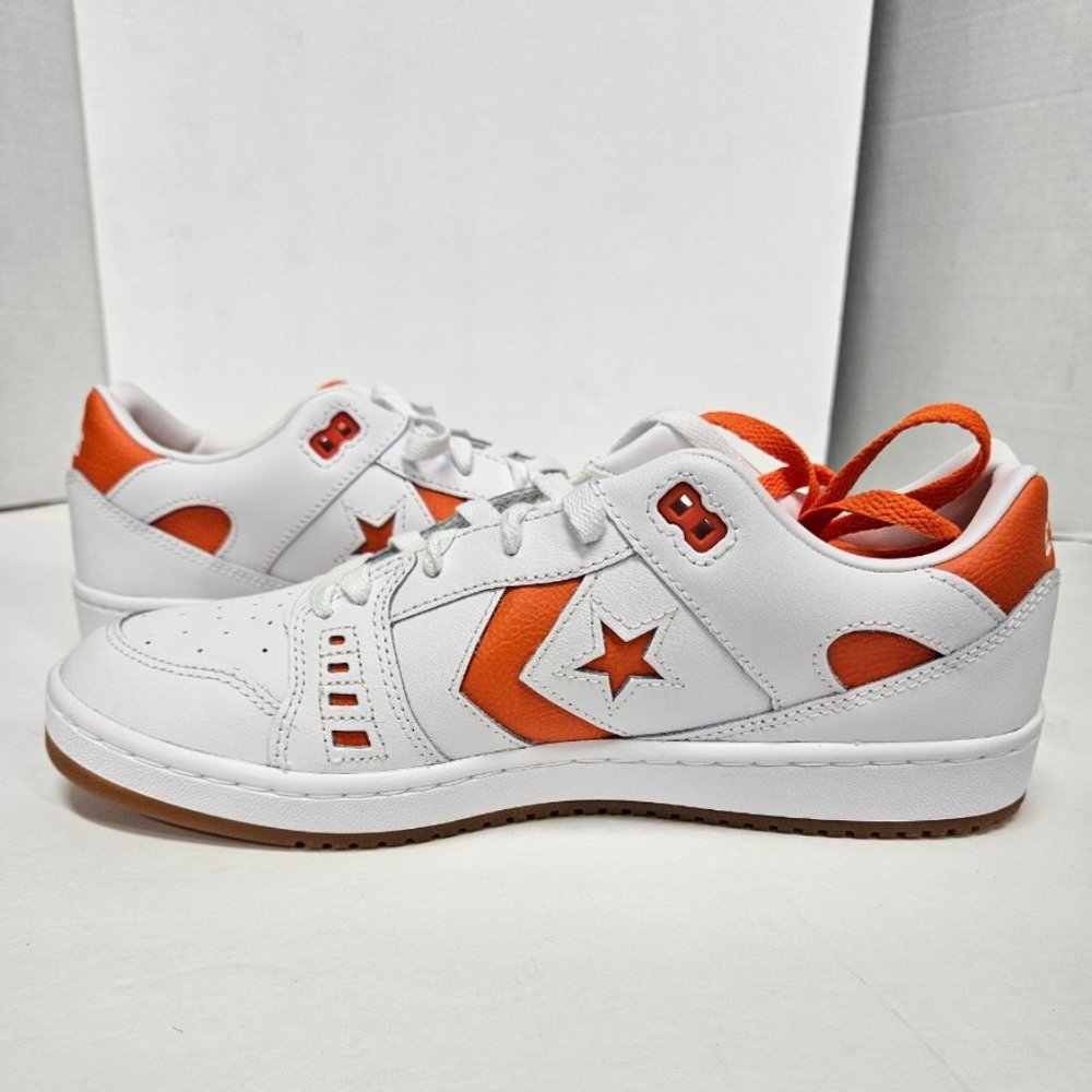 CONVERSE CONS AS-1 Pro OX, Men's Shoes, White/Orange/White